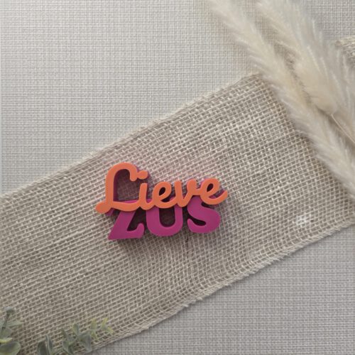 Lieve zus