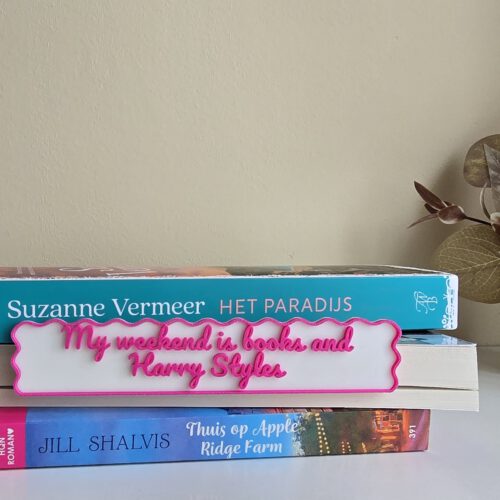 My weekend is books and Harry Styles - Boekenlegger