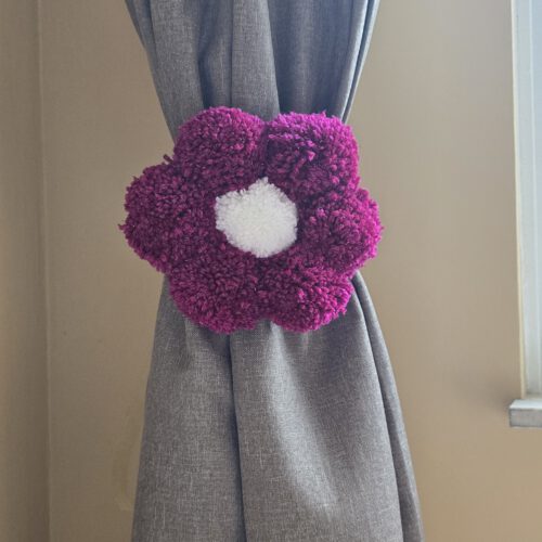 Decoratieve Gordijnhouder – bloem